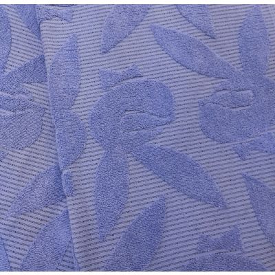Полотенце махровое, жаккардовое, 70*130, Кролик, Английский синий, 420 г/м2