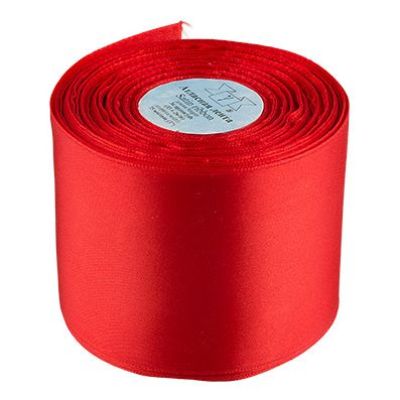 Лента  атласная 75мм  ( 3 дюйма)  «GAMMA»  33м