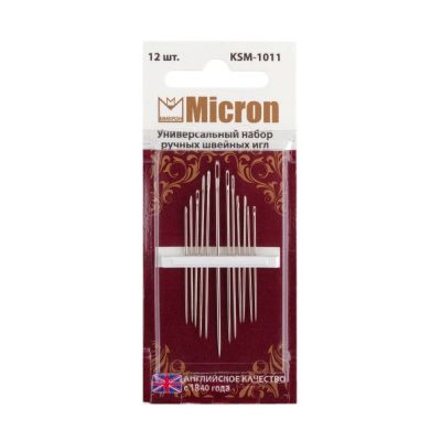 Иглы для шитья ручные  универс.    №KSM-1011     12шт