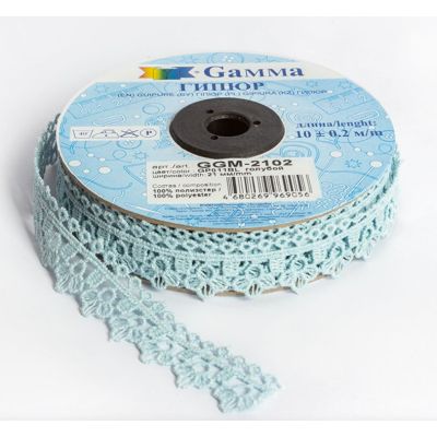 Гипюр «GAMMA»   GGM-2102    21мм 10м