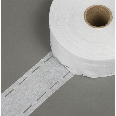 Клеевая корсажная лента 60мм  10-40-10  бел100м