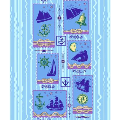 Вафельное полотно рис. 1294 набивное