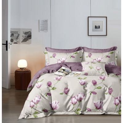 КПБ Сатин 2сп c Евро простыней Флокс